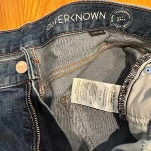 Outerknown seajeans 33x32 ambassador slim fit blue